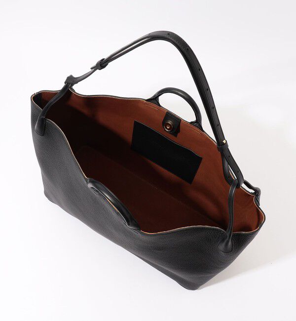 TOMORROWLAND GOODS「【別注】A SADDLE HOLDER L シュリンクレザー ショルダーバッグ」|トートバッグ|