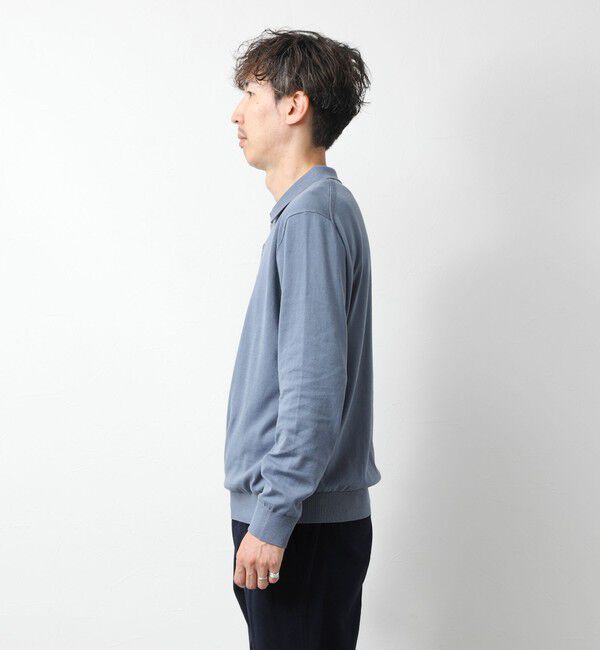 NOLLEY'S goodman「《ビジカジ対応》16G ニットポロ 26AW」|ニット・セーター|