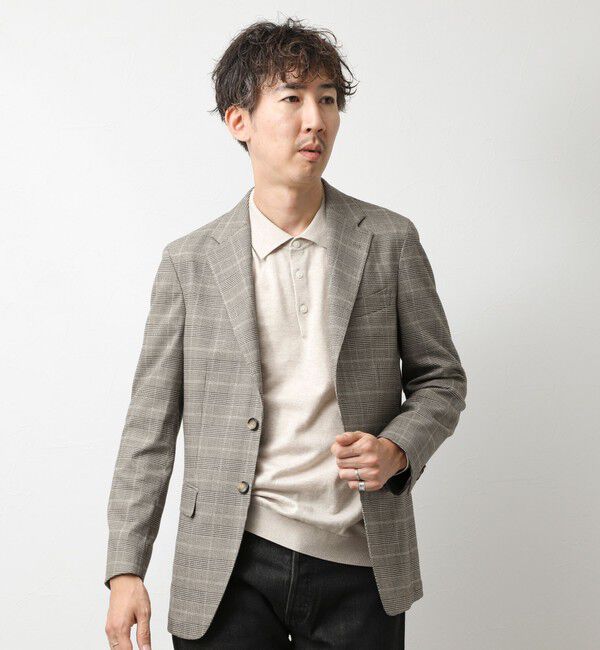 NOLLEY'S goodman「《ビジカジ対応》16G ニットポロ 26AW」|ニット・セーター|