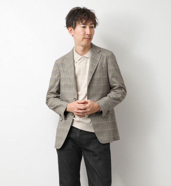 NOLLEY'S goodman「《ビジカジ対応》16G ニットポロ 26AW」|ニット・セーター|