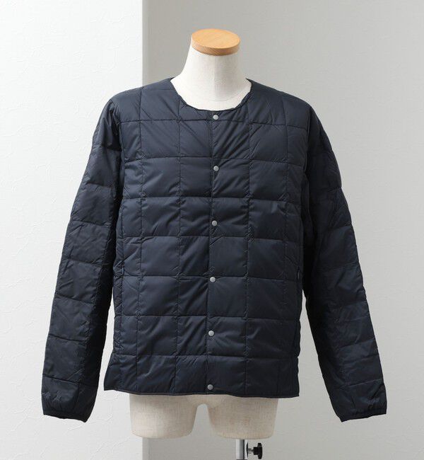 NOLLEY'S goodman「【TAION/タイオン】CREW NECK BUTTON DOWN JK クルーネックダウンジャケット 26AW」|ダウン|