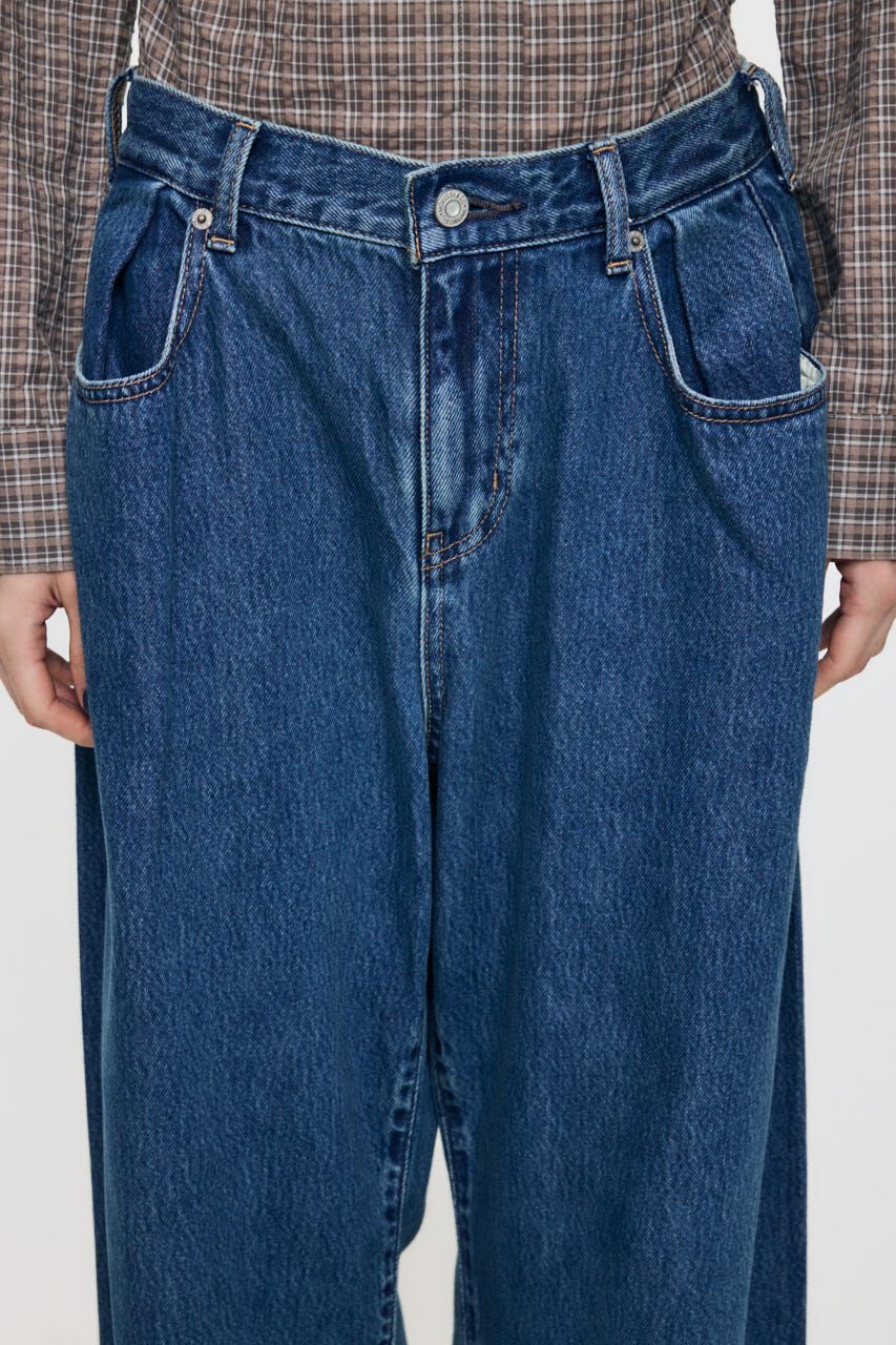 MOUSSY「LOOSE WAIST DENIM ストレート」|デニム|