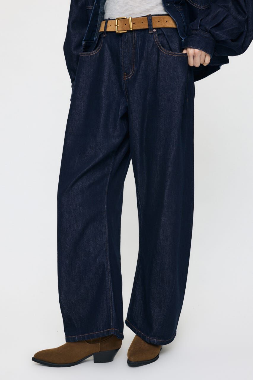 MOUSSY「LOOSE WAIST DENIM ストレート」|デニム|