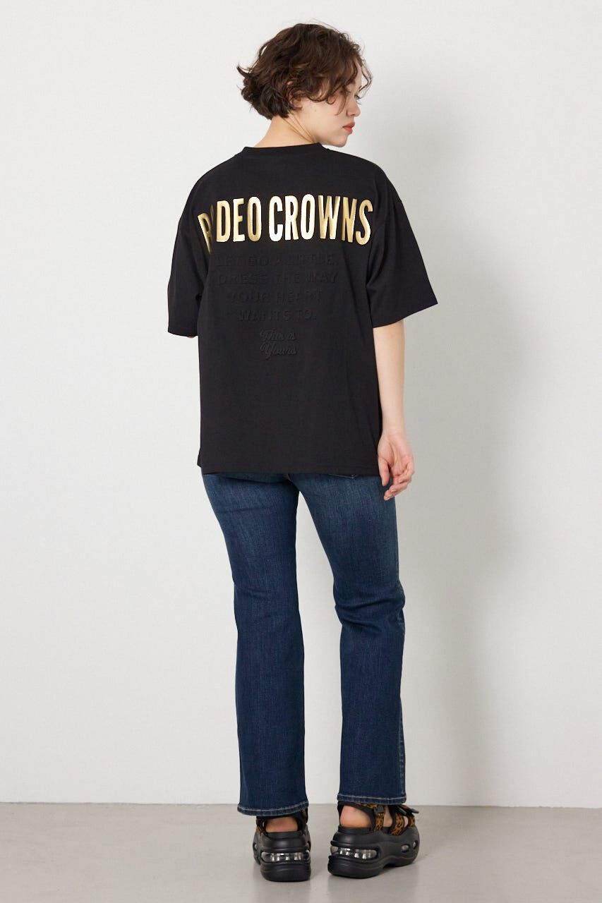 RODEO CROWNS「エンボスロゴVネックTシャツ」|Tシャツ・カットソー|