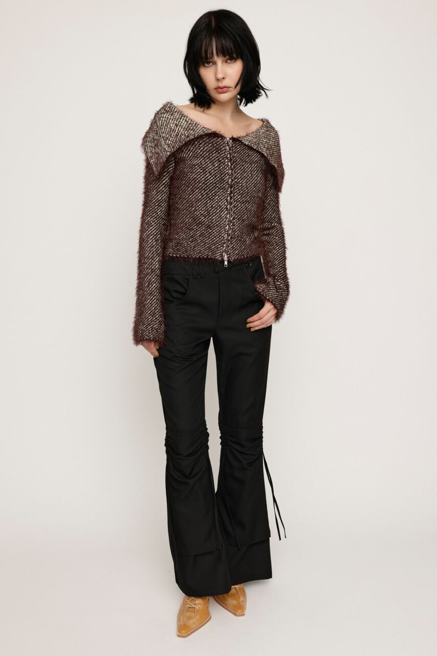 SLY「IRREGULAR WAIST FLARE パンツ」|その他|