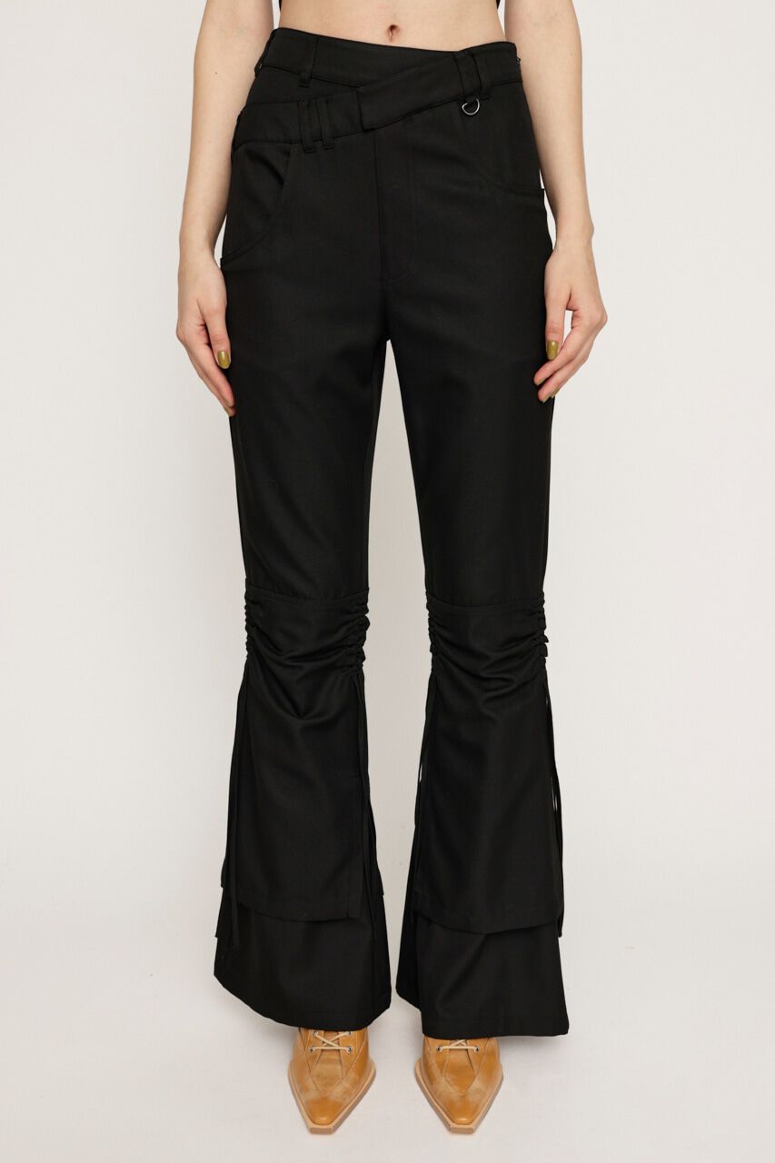 SLY「IRREGULAR WAIST FLARE パンツ」|その他|