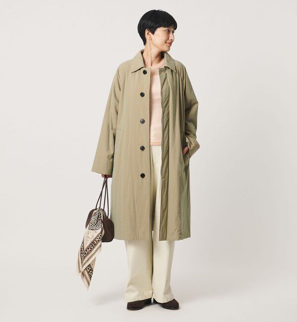 UNITED ARROWS「＜TICCA＞パデット ステンカラーコート」|ステンカラーコート|