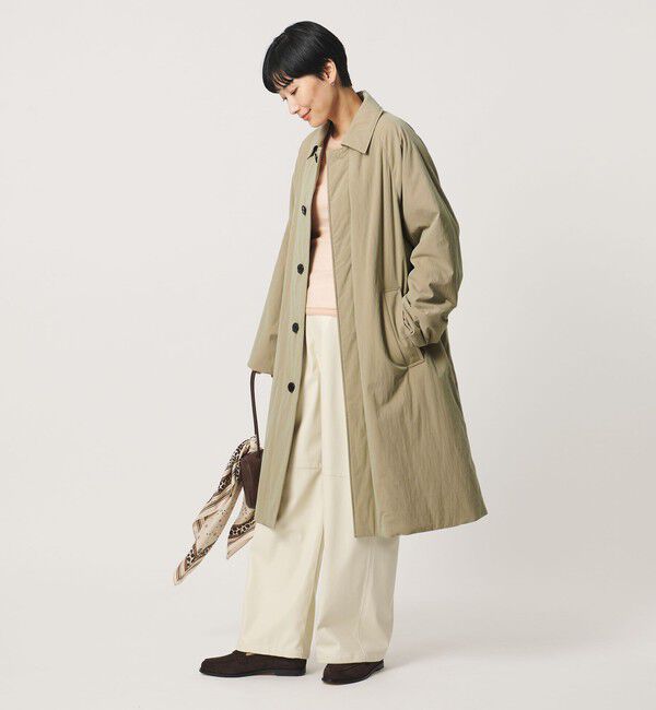 UNITED ARROWS「＜TICCA＞パデット ステンカラーコート」|ステンカラーコート|