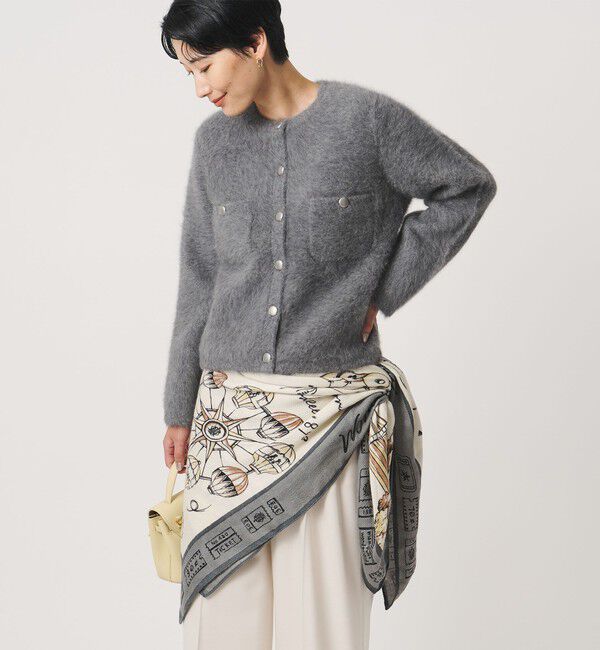 UNITED ARROWS「【一部別注】＜manipuri＞W/SI 26FW ストール」|ストール|