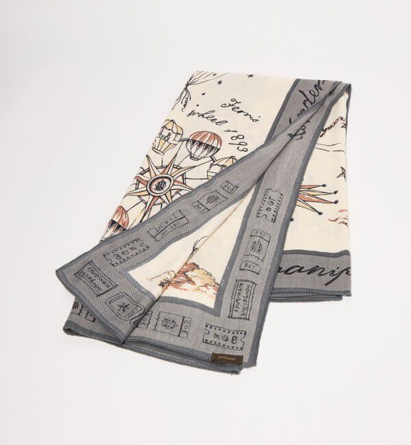UNITED ARROWS「【一部別注】＜manipuri＞W/SI 26FW ストール」|ストール|
