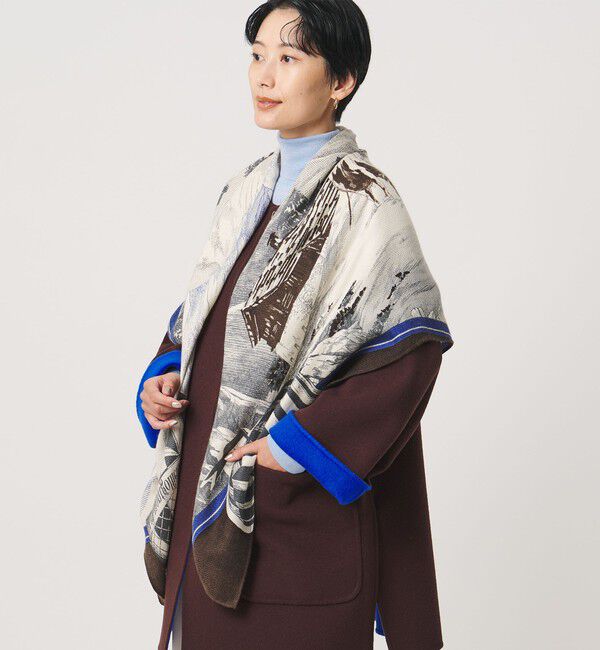 UNITED ARROWS「【一部別注】＜manipuri＞W/SI 26FW ストール」|ストール|