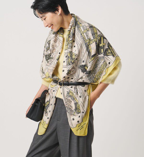 UNITED ARROWS「【一部別注】＜manipuri＞W/SI 26FW ストール」|ストール|