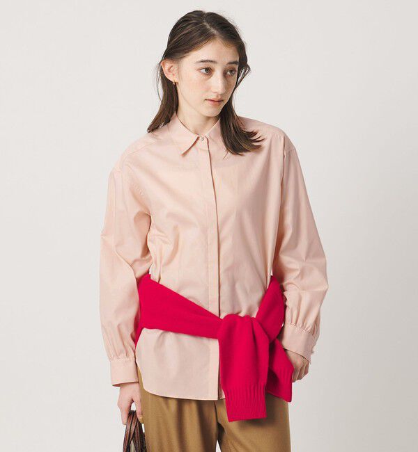 UNITED ARROWS「ピンオックス パールライク ボタン シャツ」|シャツ・ブラウス|
