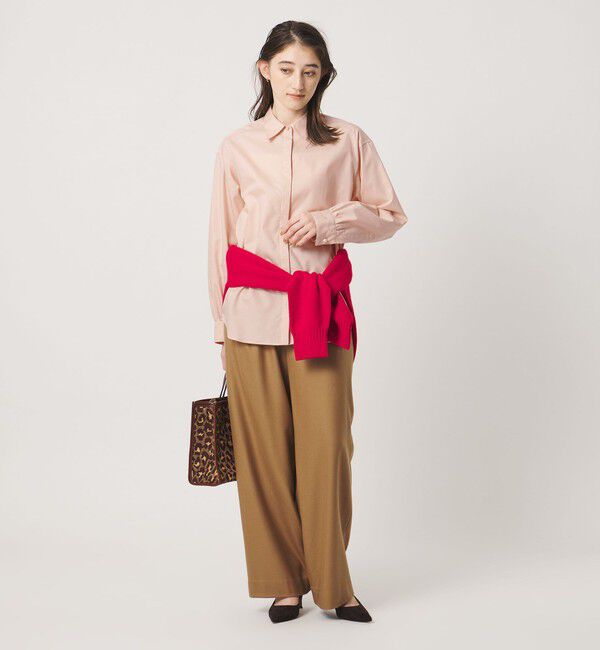 UNITED ARROWS「ピンオックス パールライク ボタン シャツ」|シャツ・ブラウス|