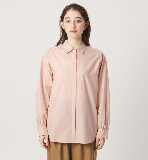 UNITED ARROWS「ピンオックス パールライク ボタン シャツ」|シャツ・ブラウス|
