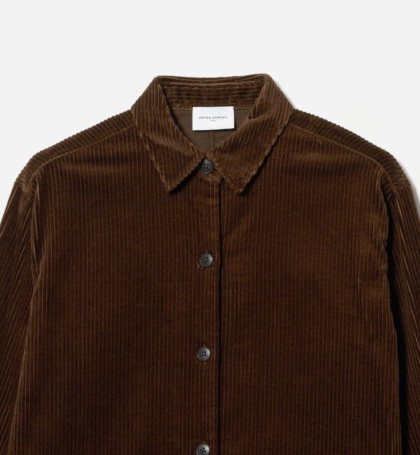 UNITED ARROWS「コーデュロイ シャツ」|シャツ・ブラウス|