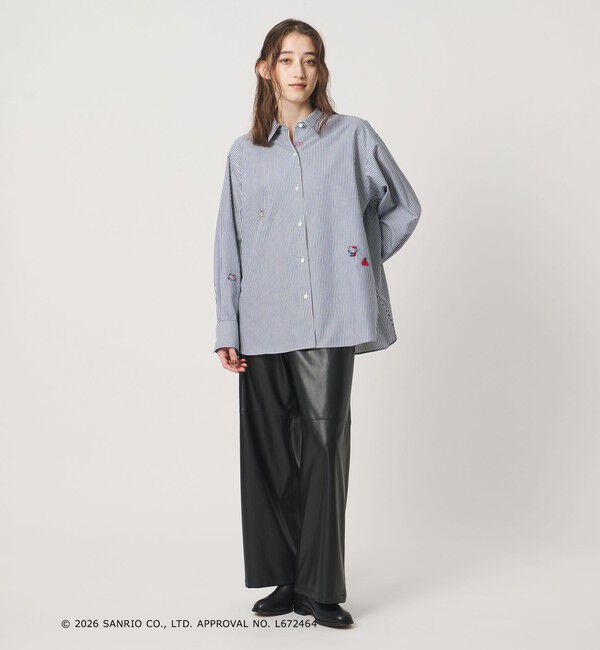 UNITED ARROWS「＜HELLO KITTY &times; UNITED ARROWS＞エンブロイダリー シャツ」|シャツ・ブラウス|
