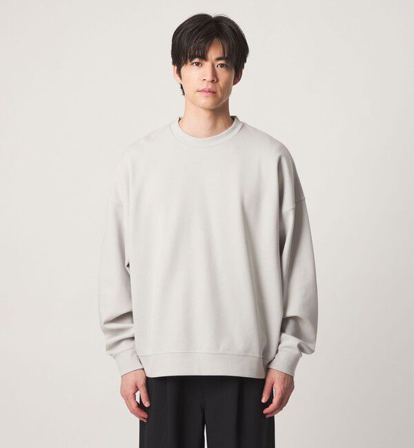 UNITED ARROWS green label relaxing「【WEB限定】バルーン ダンボール クルーネック スウェット」|スウェット・ジャージ|