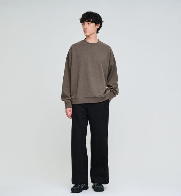 UNITED ARROWS green label relaxing「【WEB限定】バルーン ダンボール クルーネック スウェット」|スウェット・ジャージ|