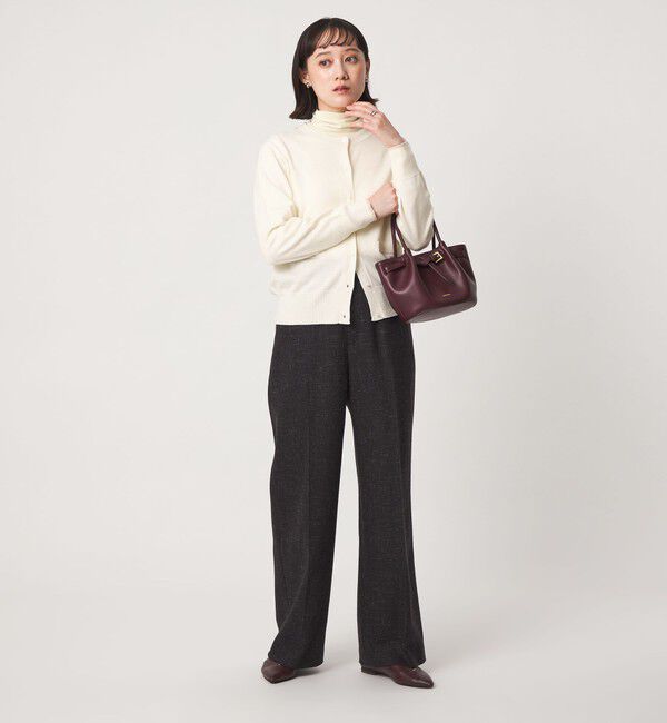 UNITED ARROWS green label relaxing「ウール クルーネック カーディガン ウォッシャブル」|カーディガン|