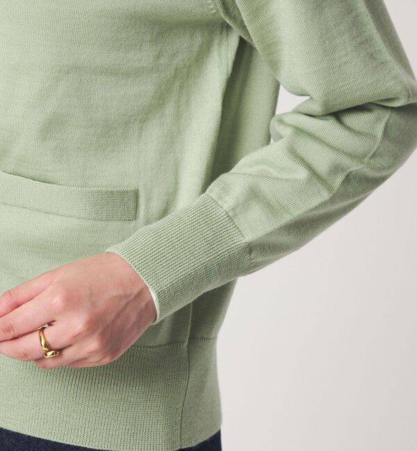 UNITED ARROWS green label relaxing「ウール クルーネック カーディガン ウォッシャブル」|カーディガン|