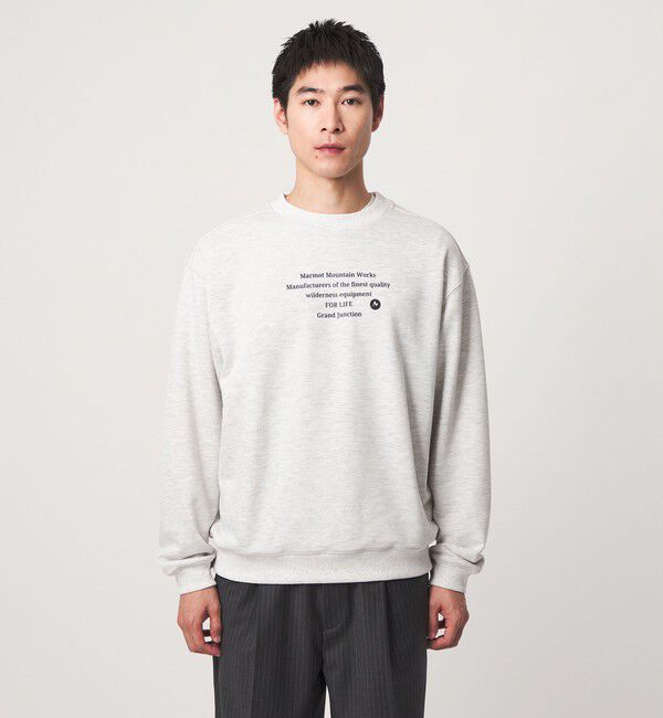 UNITED ARROWS green label relaxing「【別注】＜Marmot＞ Message 長袖 スウェット」|スウェット・ジャージ|