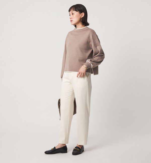 UNITED ARROWS green label relaxing「ウール スムース ハイネック プルオーバー ウォッシャブル」|ニット・セーター|