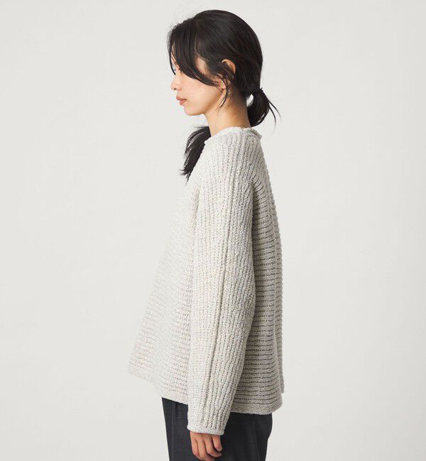UNITED ARROWS green label relaxing「テープ モール ニット プルオーバー」|ニット・セーター|