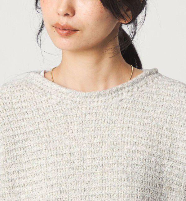 UNITED ARROWS green label relaxing「テープ モール ニット プルオーバー」|ニット・セーター|