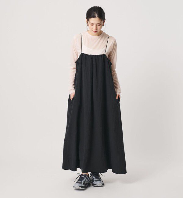 BEAUTY&YOUTH UNITED ARROWS「コットンナイロン天竺 シアー クルーネック Tシャツ」|Tシャツ・カットソー|