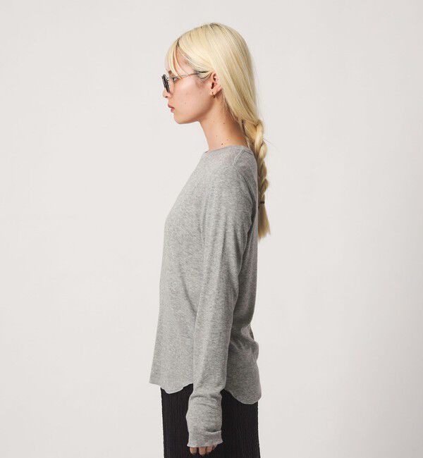 BEAUTY&YOUTH UNITED ARROWS「毛セルロースブレンド クルーネック カットソー」|Tシャツ・カットソー|