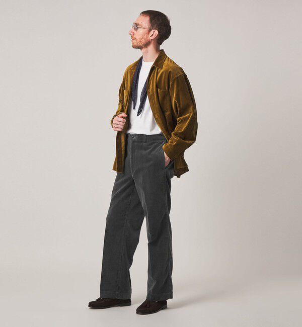STEVEN ALAN「＜Steven Alan＞ 9W コーデュロイ ワーク スラックス」|チノ|