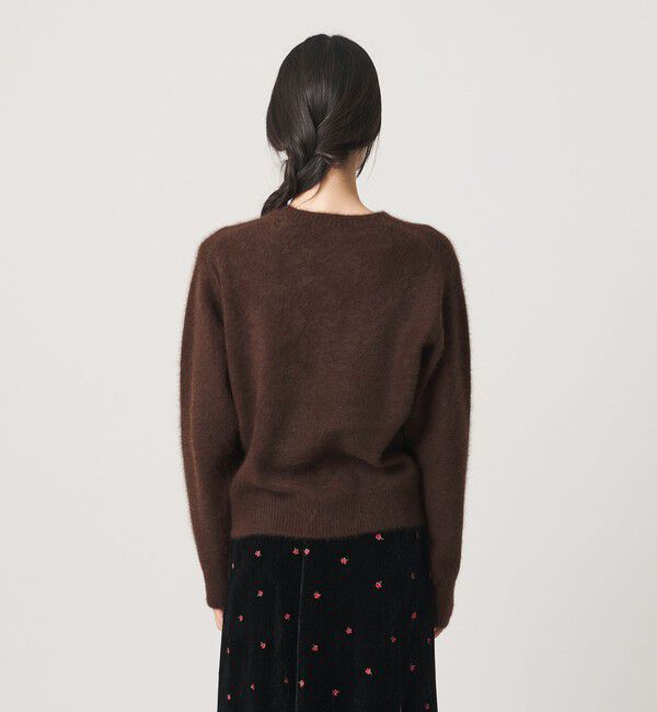 BEAUTY&YOUTH UNITED ARROWS「フォックスカシミヤブレンド クルーネック ニットプルオーバー」|ニット・セーター|