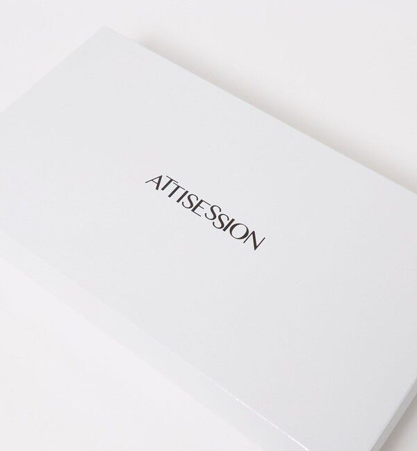 ATTISESSION「＜ATTISESSION＞レザーライク ギャザーロングブーツ」|その他|
