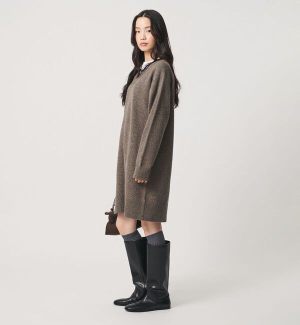 BEAUTY&YOUTH UNITED ARROWS「レザーライク シンプル ロングブーツ」|ロングブーツ|