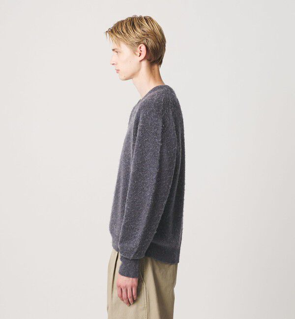BEAUTY&YOUTH UNITED ARROWS「HI-LINE カシミヤ ナッピング Vネック ニット」|ニット・セーター|