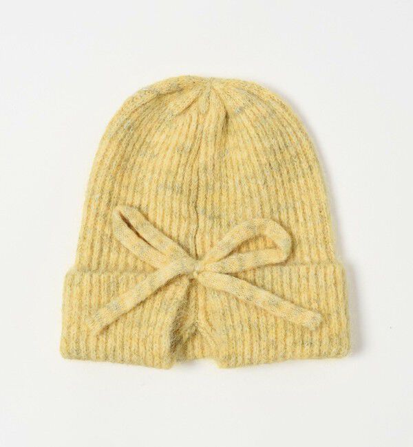BEAUTY&YOUTH UNITED ARROWS「バックリボン ニットキャップ」|ニット帽|