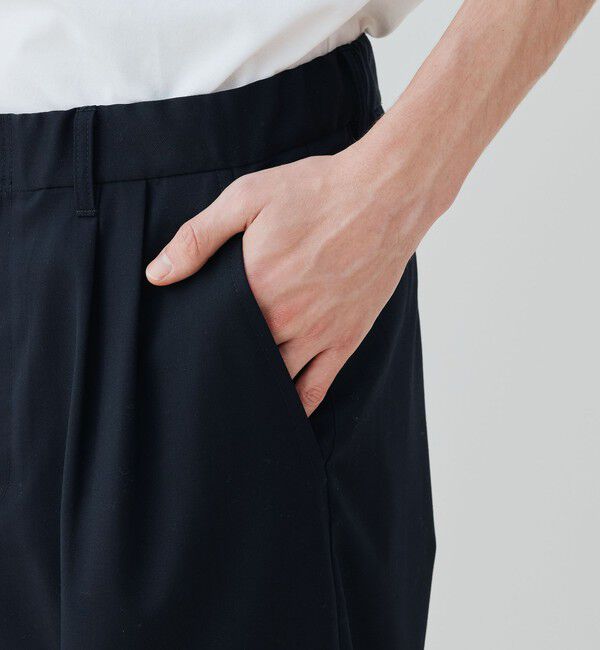 GALERIE VIE「 ウォッシャブルギャバジン タックパンツ」|その他|