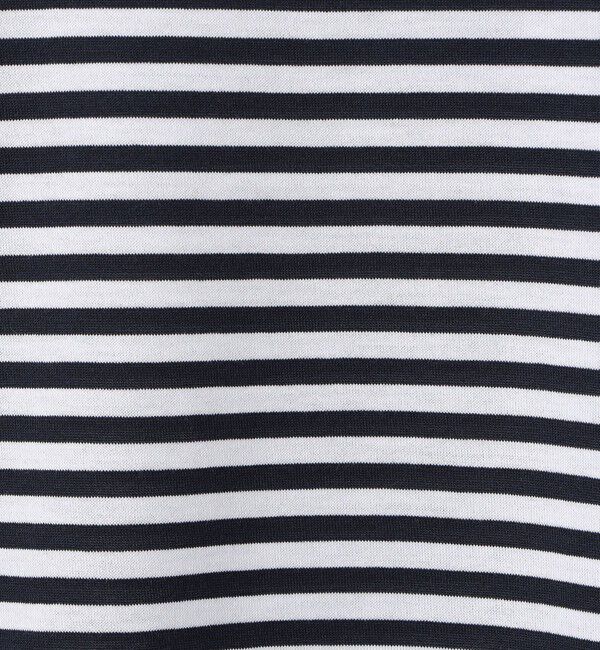 TOMORROWLAND BUYING WEAR「SUNSPEL MTSH0003ES コットンストライプ ロングスリーブ Tシャツ」|Tシャツ・カットソー|