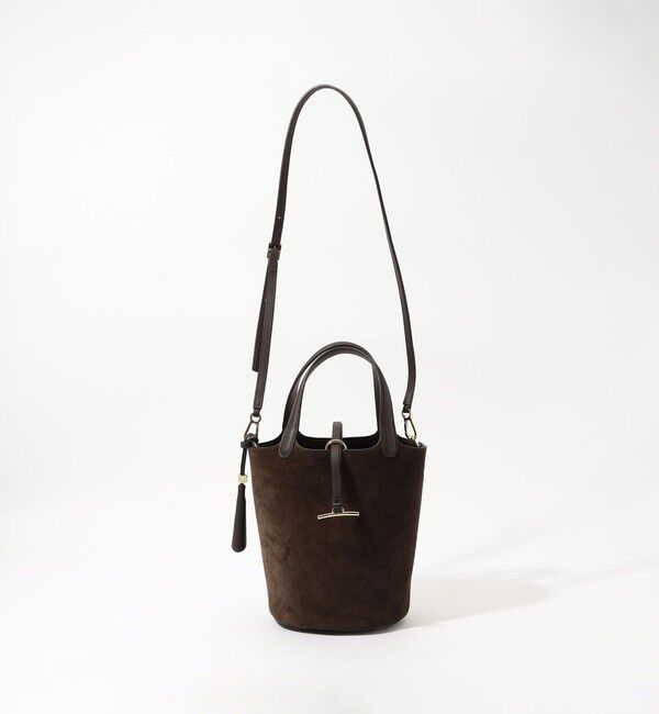 TOMORROWLAND GOODS「ATELIER TOMORROW LILY スエード バケットバッグ」|ハンドバッグ|