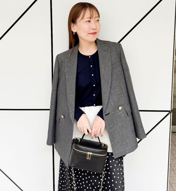 NOLLEY'S sophi「《セットアップ対応》シャークダブルジャケット」|テーラードジャケット|