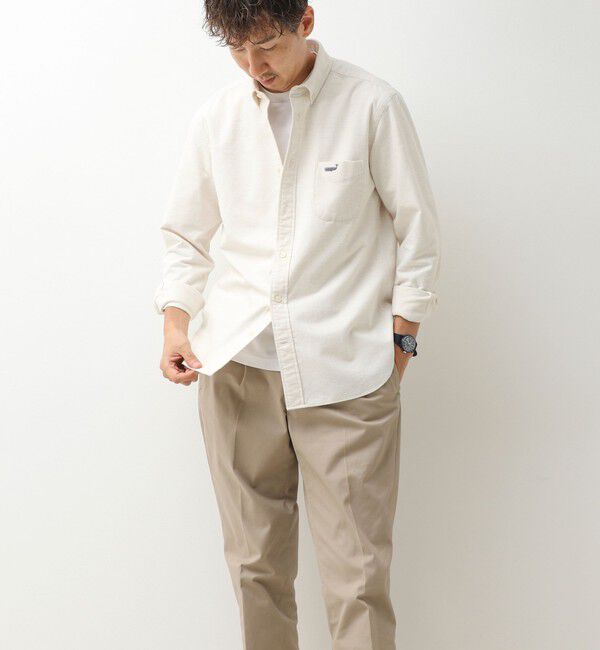 NOLLEY'S goodman「シャモアクロス クジラBD 26AW」|シャツ・ブラウス|