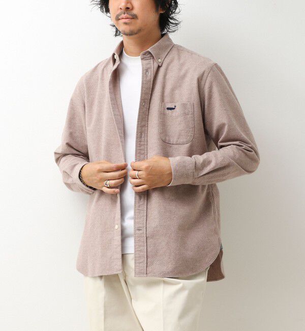 NOLLEY'S goodman「シャモアクロス クジラBD 26AW」|シャツ・ブラウス|