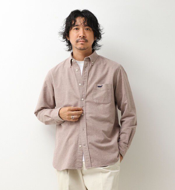 NOLLEY'S goodman「シャモアクロス クジラBD 26AW」|シャツ・ブラウス|