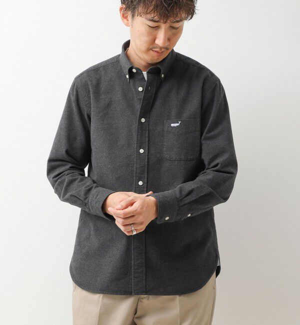 NOLLEY'S goodman「シャモアクロス クジラBD 26AW」|シャツ・ブラウス|
