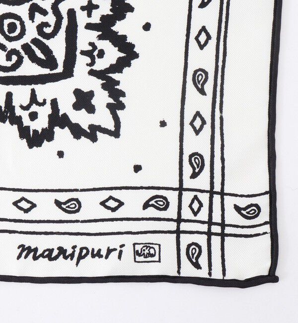 NOLLEY'S「【manipuri/マニプリ】別注ペイズリースカーフ」|バンダナ・スカーフ|