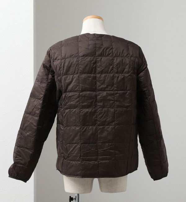 NOLLEY'S goodman「【TAION/タイオン】CREW NECK BUTTON DOWN JK クルーネックダウンジャケット 26AW」|ダウン|