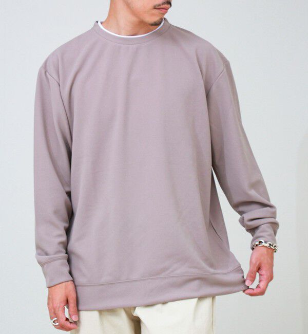GLOSTER「【1枚で完結】カルゼジョーゼットフェイクレイヤーロングスリーブT ロンT」|Tシャツ・カットソー|