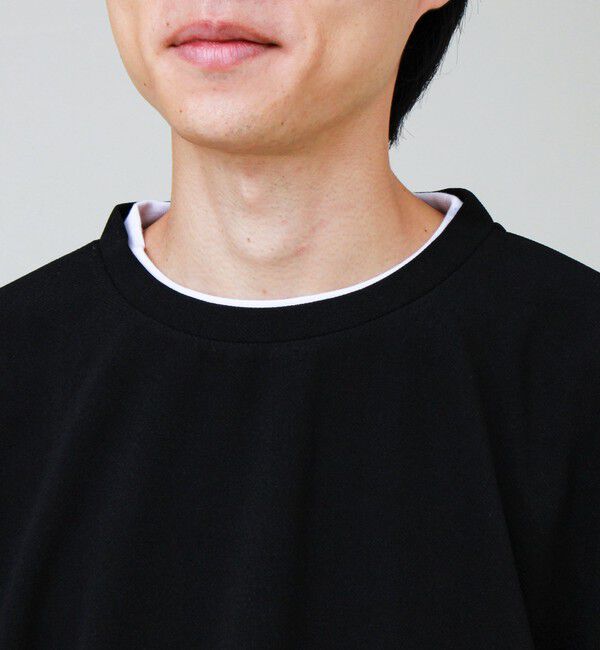 GLOSTER「【1枚で完結】カルゼジョーゼットフェイクレイヤーロングスリーブT ロンT」|Tシャツ・カットソー|