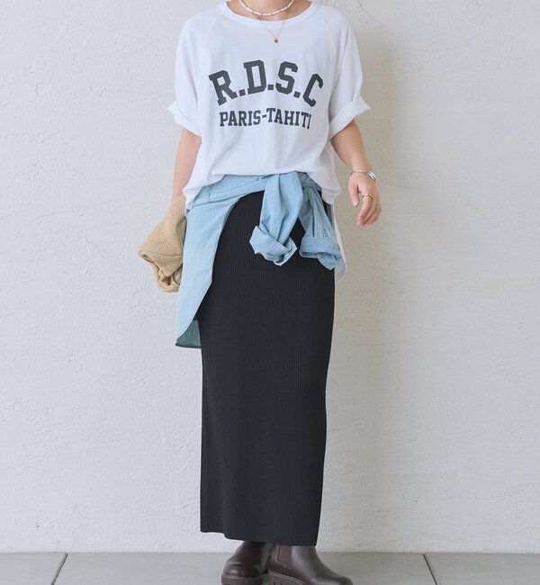  「【Yossshiiii企画/6色展開/着痩せ】R.D.S.CロゴTee」|Tシャツ・カットソー|
